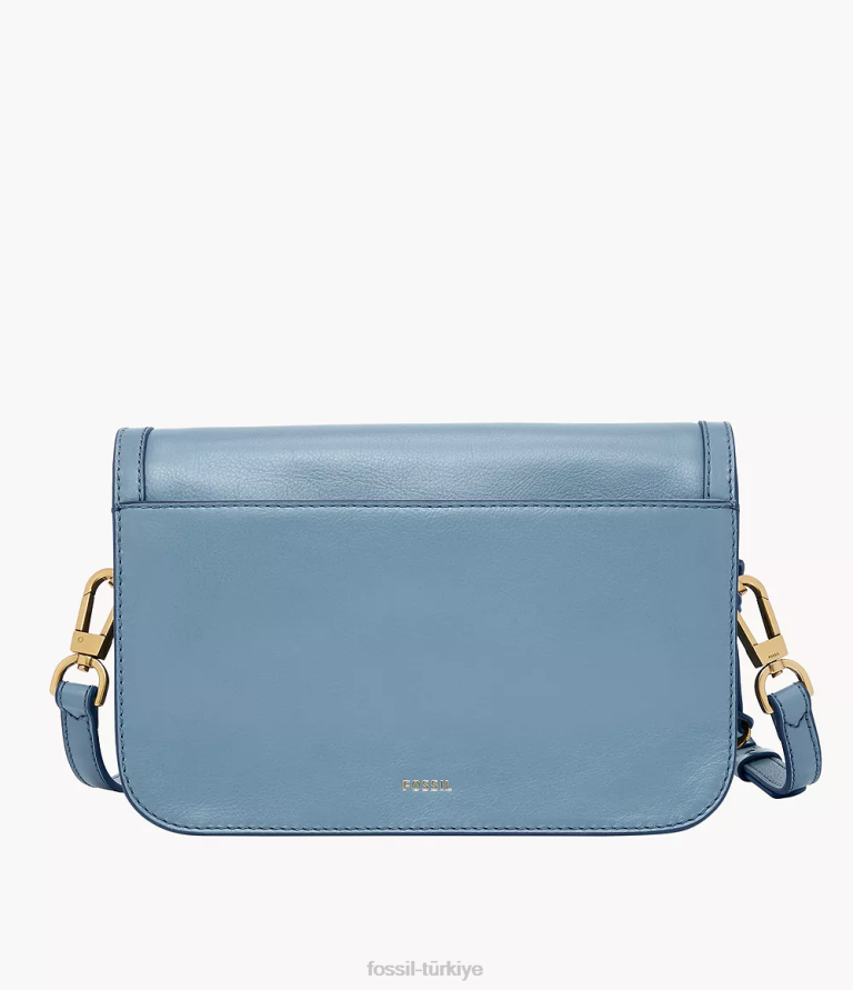 Fossil 6J04551 mavi Ainsley çapraz vücut çanta kadınlar