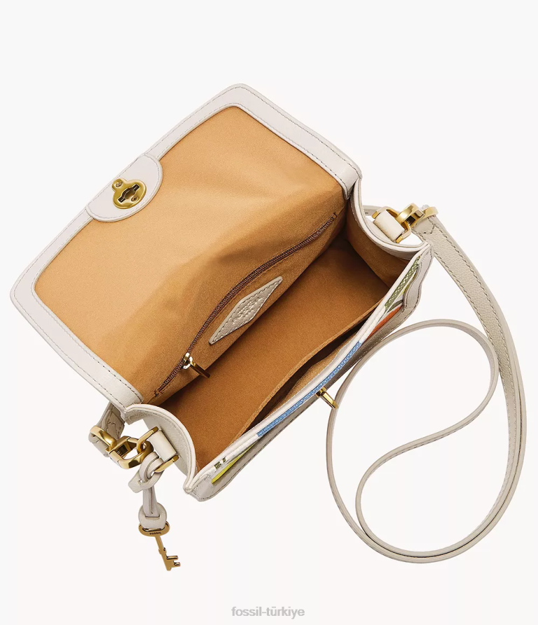 Fossil 6J04565 çok ainsley küçük çapraz vücut çanta kadınlar