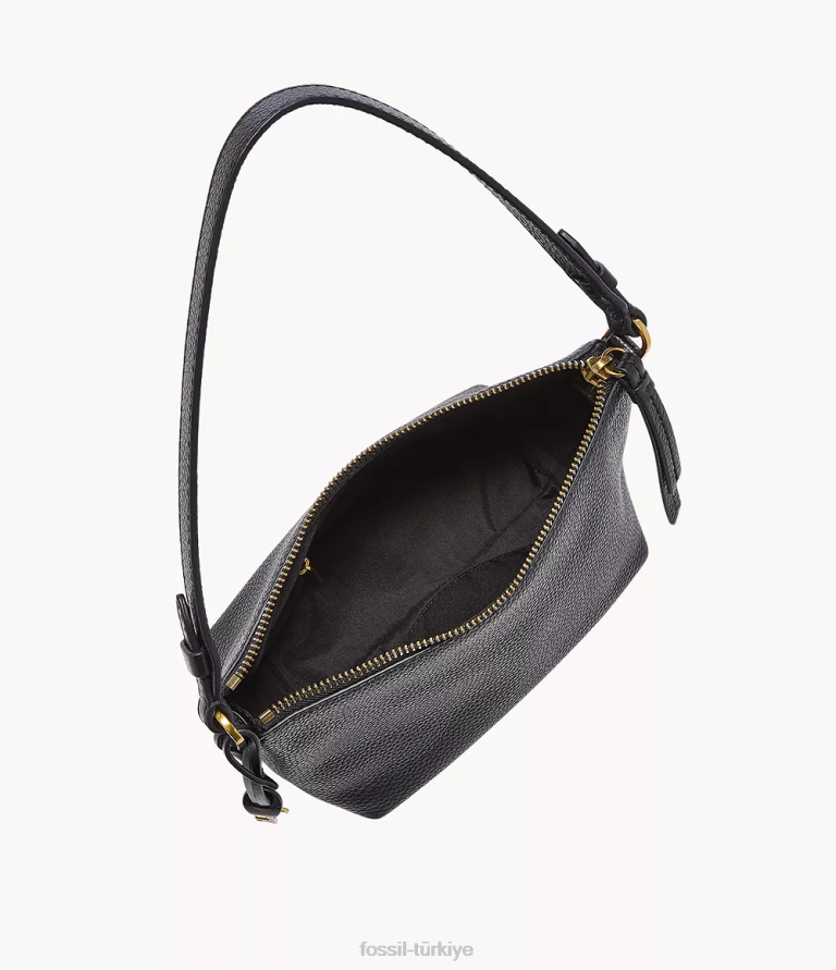 Fossil 6J04584 siyah julianna mini serseri çanta kadınlar