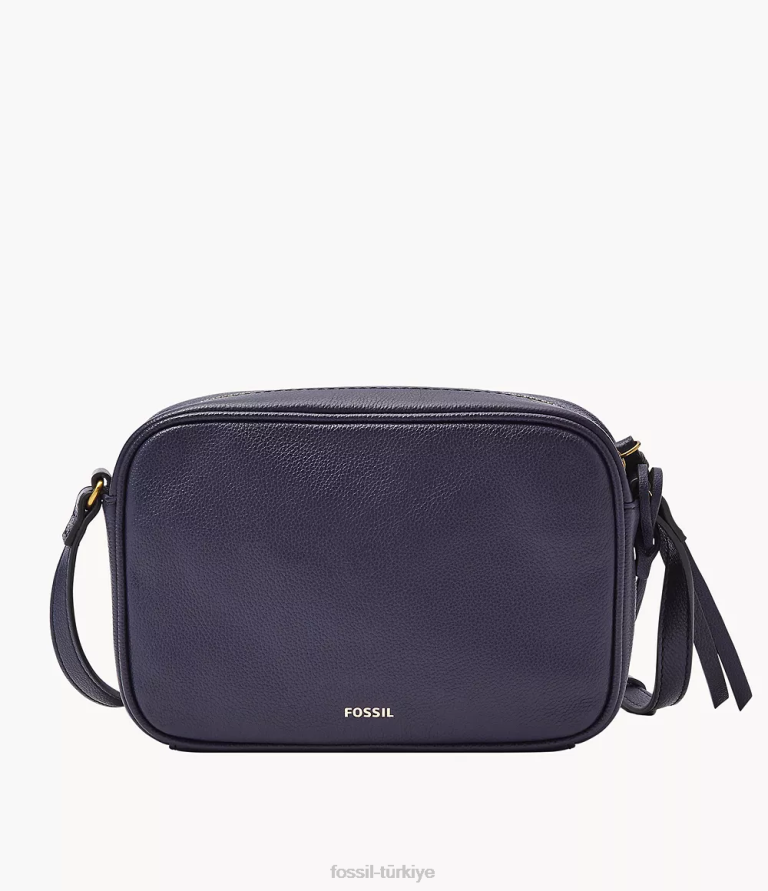 Fossil 6J04597 Donanma Brennon kamera çantası çanta kadınlar
