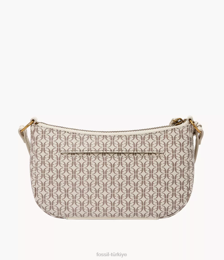 Fossil 6J04608 beyaz Skylar baget çanta kadınlar