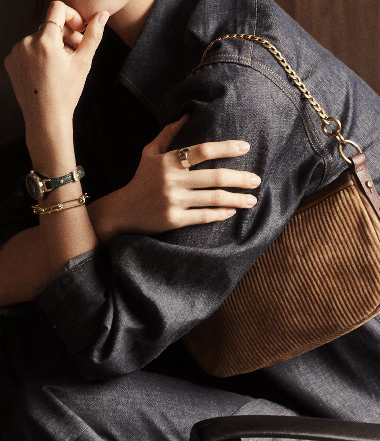 Fossil 6J04612 çok jolie baget çanta kadınlar