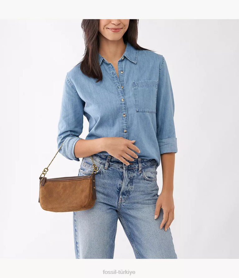 Fossil 6J04612 çok jolie baget çanta kadınlar