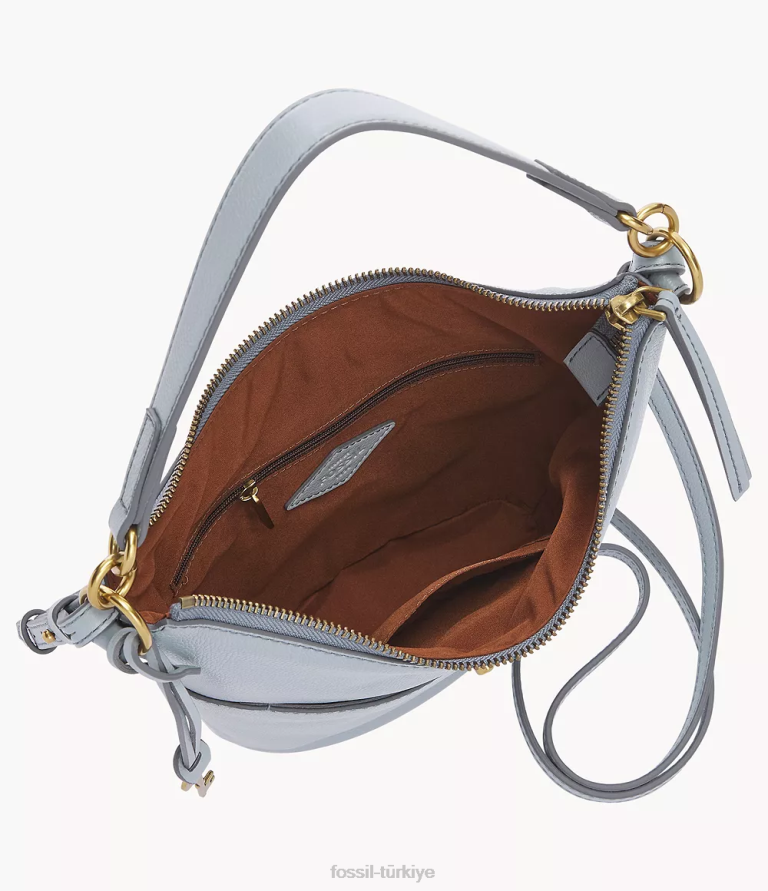 Fossil 6J04635 mavi Talulla küçük serseri çanta kadınlar