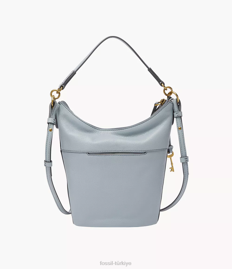 Fossil 6J04635 mavi Talulla küçük serseri çanta kadınlar