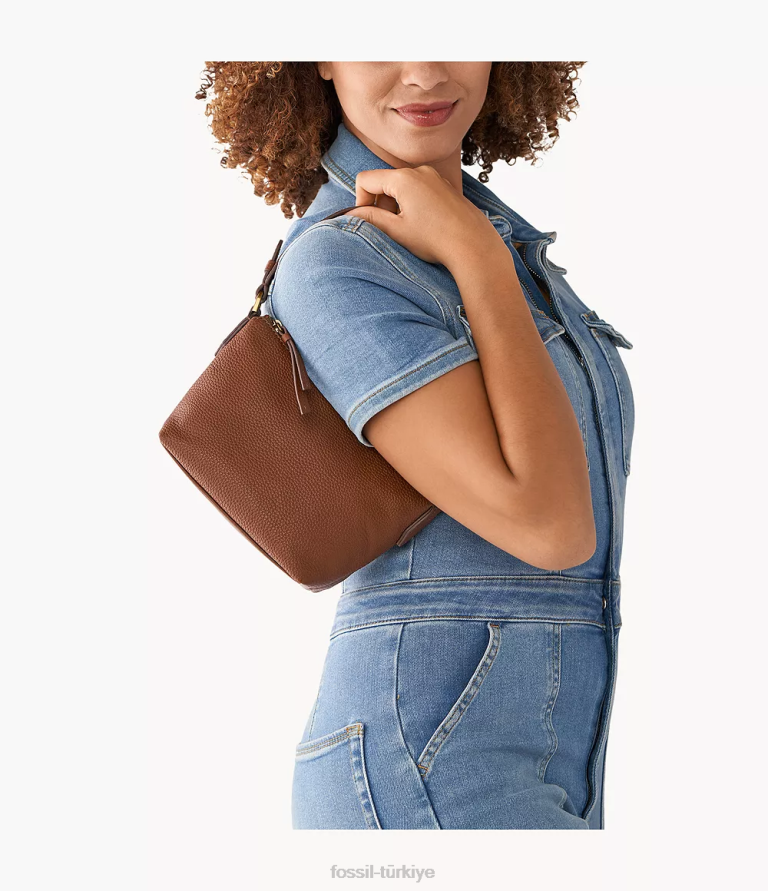 Fossil 6J04650 kahverengi julianna mini serseri çanta kadınlar