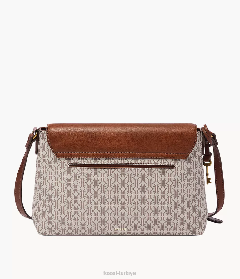 Fossil 6J04651 haki gabriella orta kapaklı çapraz gövde çanta kadınlar