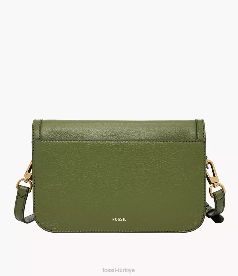 Fossil 6J04661 zeytin Ainsley çapraz vücut çanta kadınlar