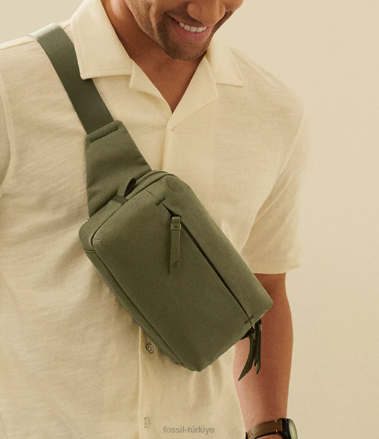 Fossil 6J04676 zeytin weston askılı çanta çanta kadınlar