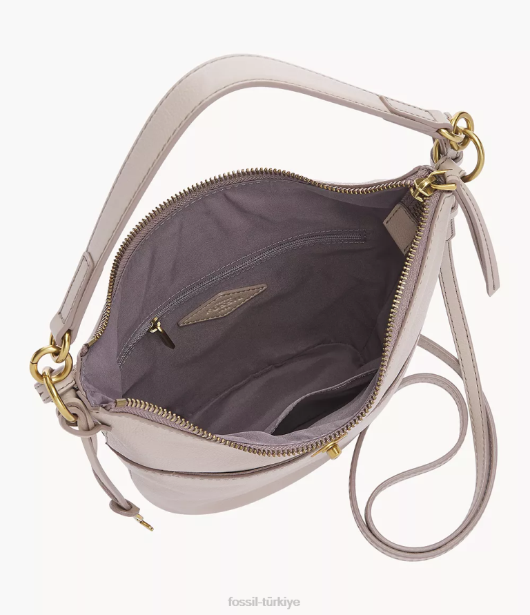 Fossil 6J04708 gri Talulla küçük serseri çanta kadınlar