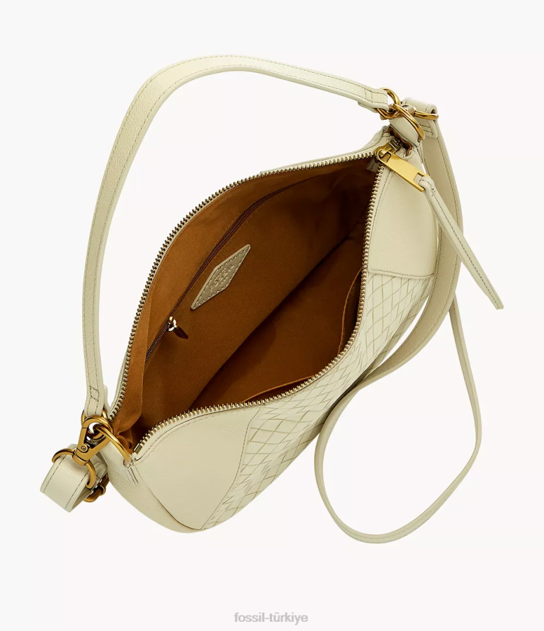 Fossil 6J04712 beyaz Skylar çapraz gövdesi çanta kadınlar