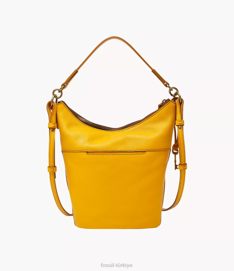 Fossil 6J04718 sarı Talulla küçük serseri çanta kadınlar
