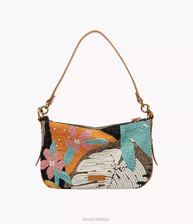 Fossil 6J04742 bronzluk jolie baget çanta kadınlar