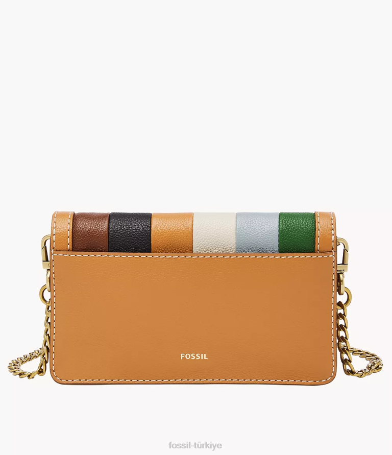 Fossil 6J04849 çok ainsley cüzdan çapraz askılı çanta çanta kadınlar