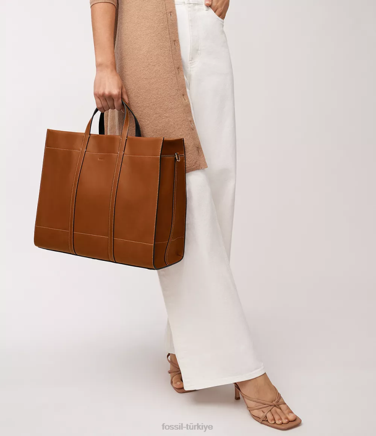 Fossil 6J04359 kahverengi carmen çantası çanta kadınlar