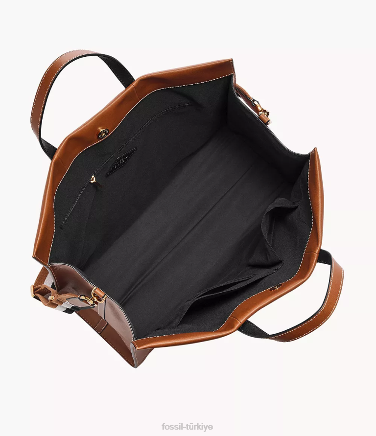 Fossil 6J04359 kahverengi carmen çantası çanta kadınlar