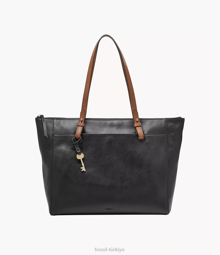 Fossil 6J04362 siyah rachel çantası çanta kadınlar