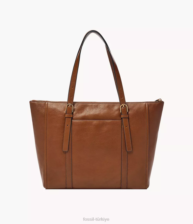 Fossil 6J04369 kahverengi carlie çantası çanta kadınlar