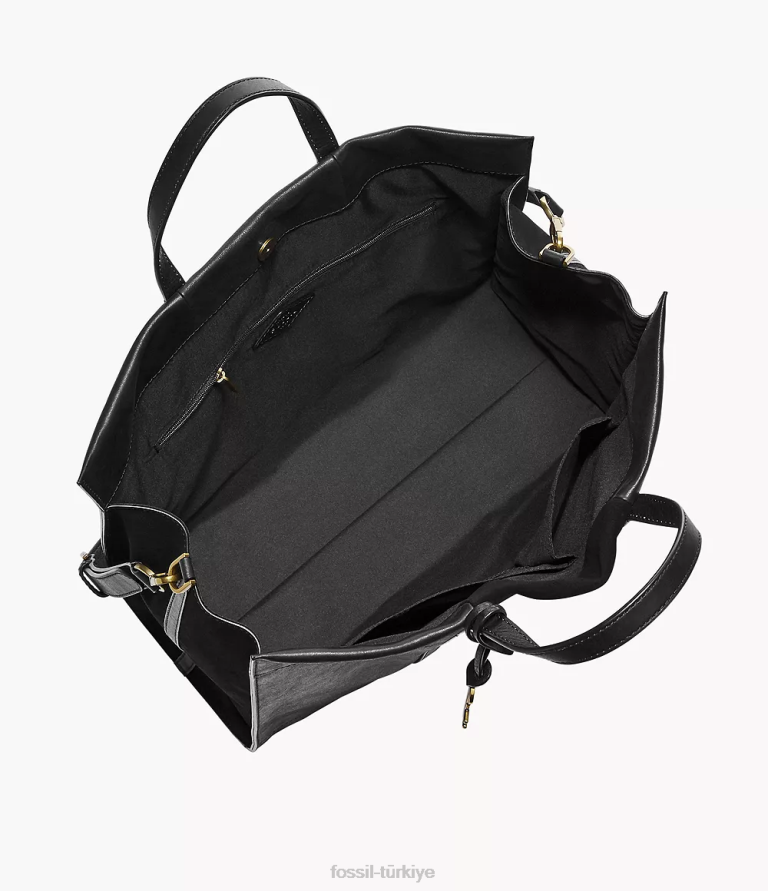 Fossil 6J04370 siyah carmen çantası çanta kadınlar