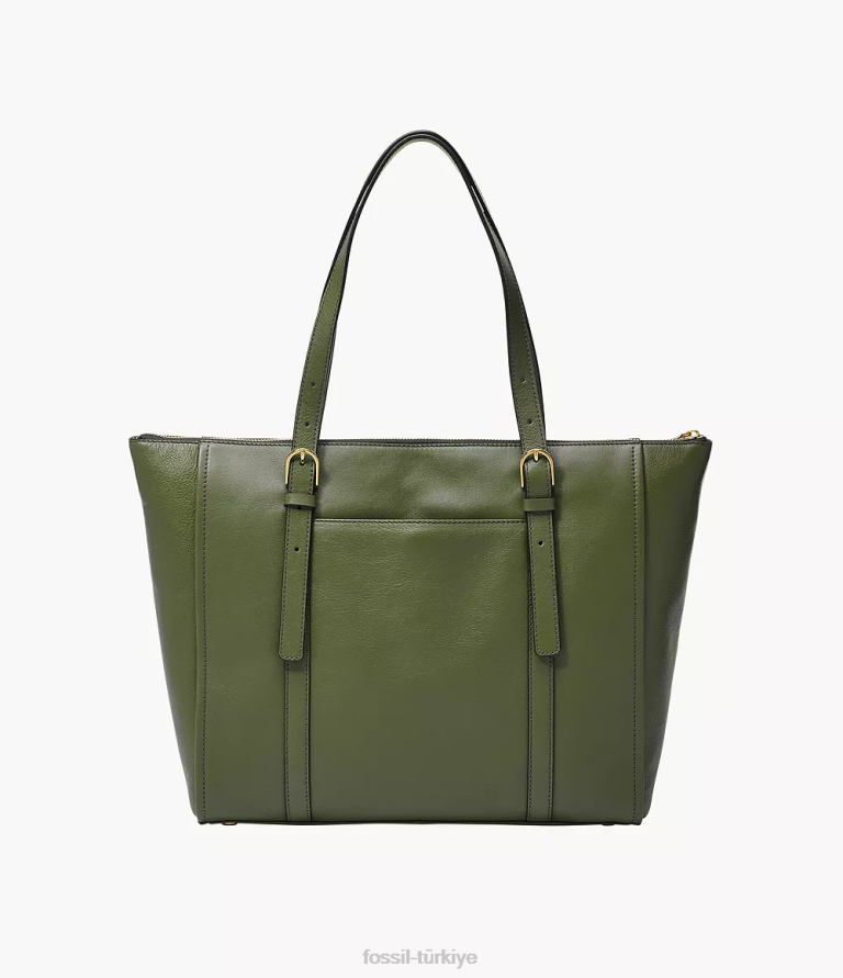 Fossil 6J04383 yeşil carlie çantası çanta kadınlar