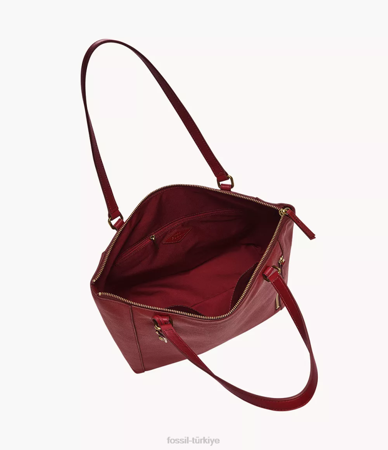 Fossil 6J04427 kırmızı tara müşterisi çanta kadınlar
