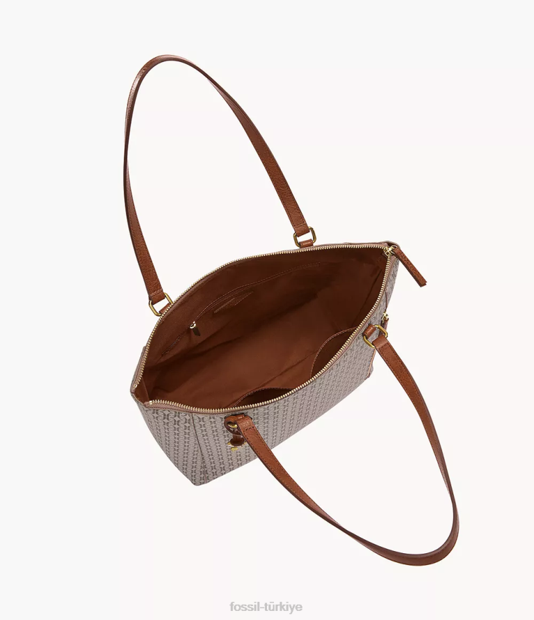 Fossil 6J04467 haki tara müşterisi çanta kadınlar