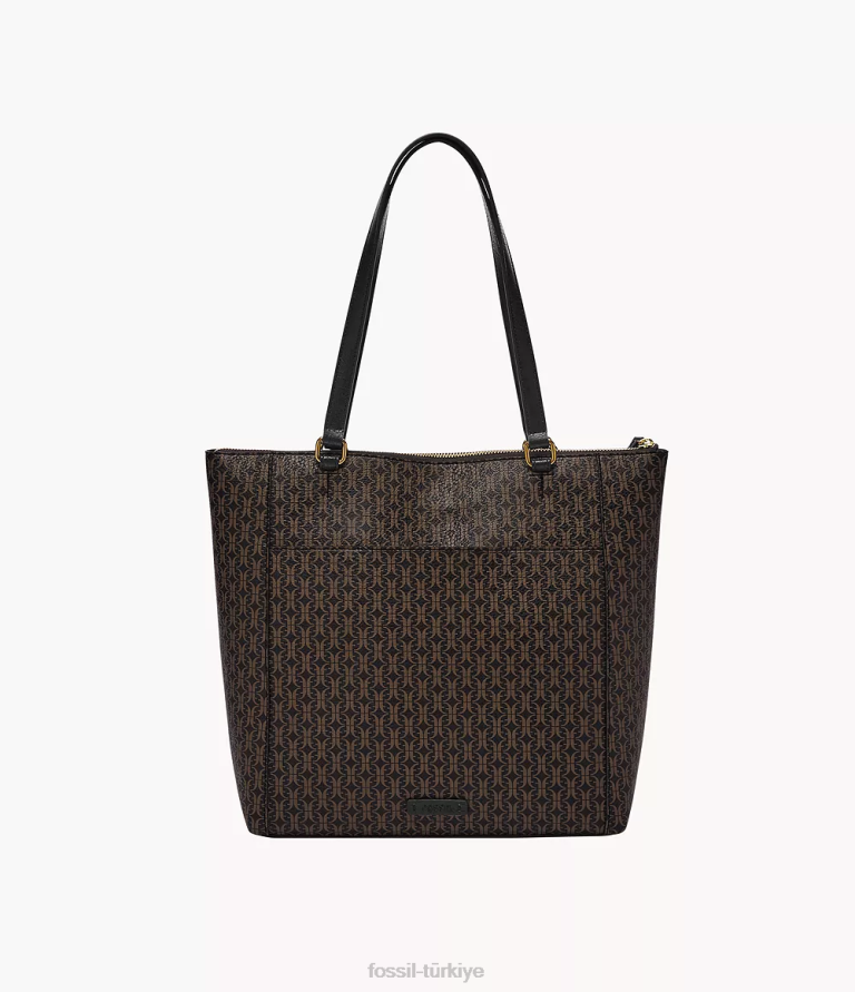 Fossil 6J04485 siyah tara müşterisi çanta kadınlar