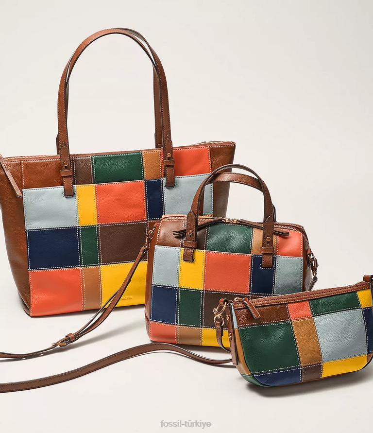 Fossil 6J04491 çok rachel çantası çanta kadınlar