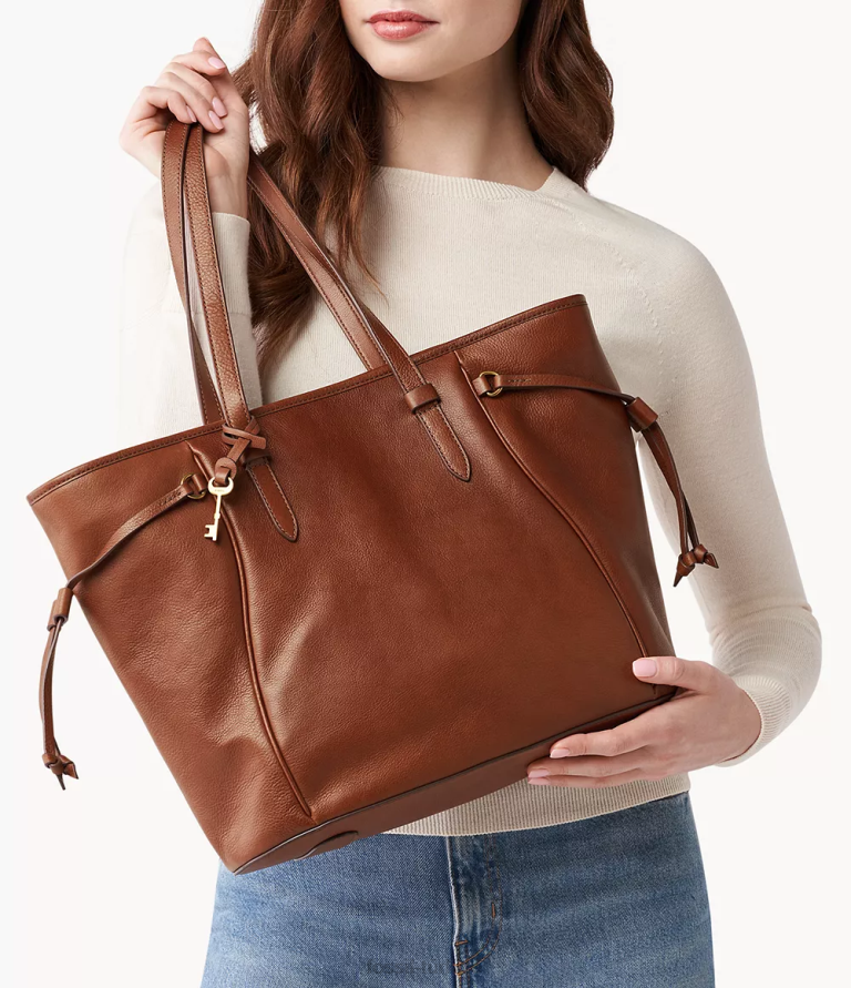 Fossil 6J04505 kahverengi charli çantası çanta kadınlar