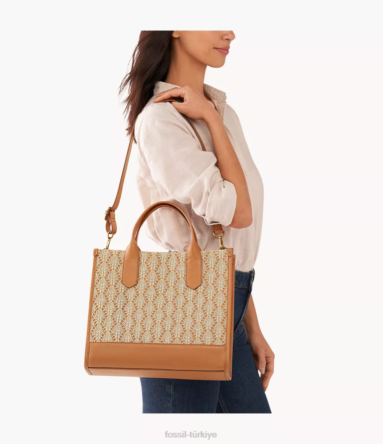 Fossil 6J04510 deve Kyler çantası çanta kadınlar