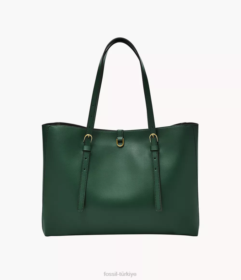 Fossil 6J04545 çam yeşili kier kaktüs deri çanta çanta kadınlar