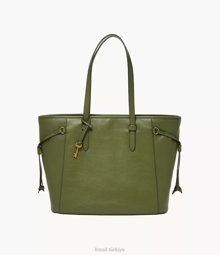 Fossil 6J04570 zeytin Charlie çantası çanta kadınlar