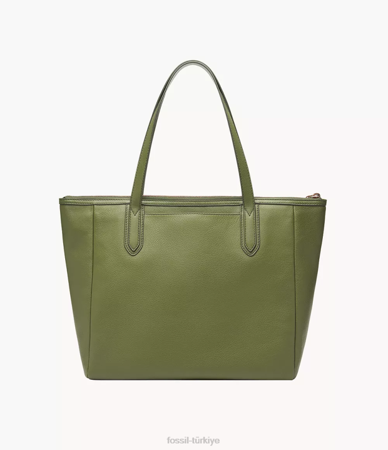 Fossil 6J04653 zeytin Sidney çantası çanta kadınlar