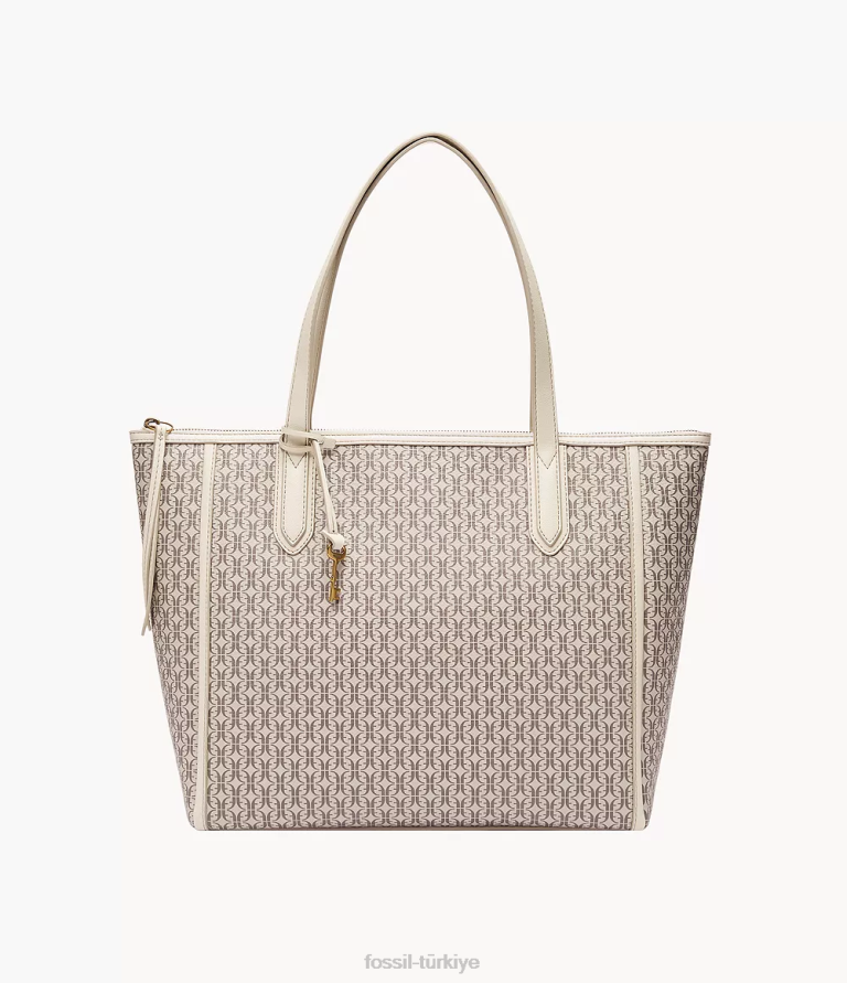 Fossil 6J04665 açık kahverengi Sidney çantası çanta kadınlar