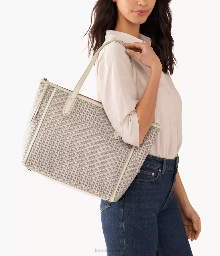 Fossil 6J04665 açık kahverengi Sidney çantası çanta kadınlar