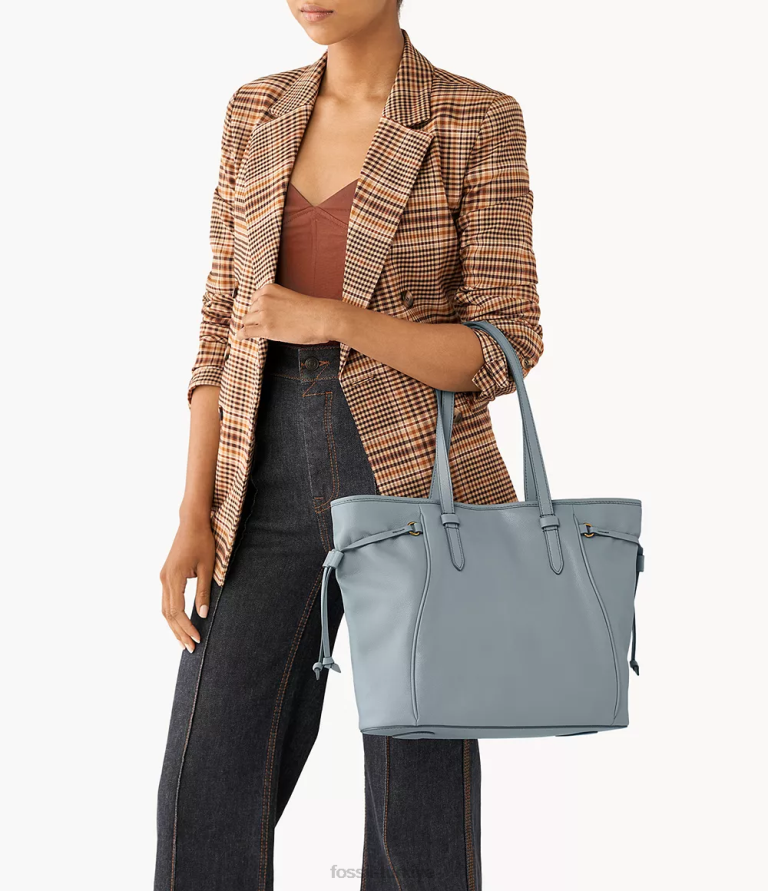 Fossil 6J04721 mavi charli çantası çanta kadınlar