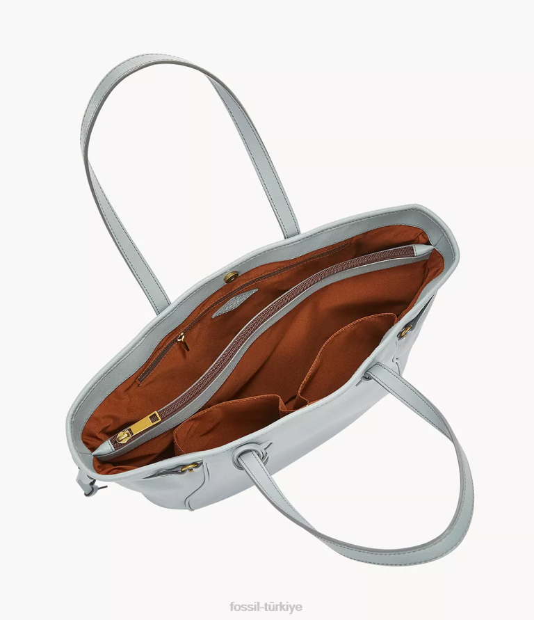 Fossil 6J04721 mavi charli çantası çanta kadınlar