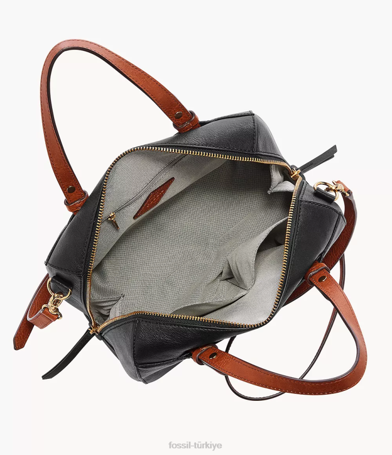 Fossil 6J04297 siyah rachel çantası çanta kadınlar