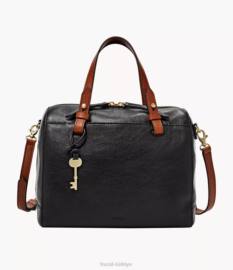 Fossil 6J04297 siyah rachel çantası çanta kadınlar
