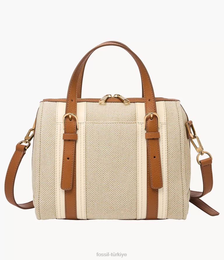 Fossil 6J04397 açık kahverengi carlie çantası çanta kadınlar