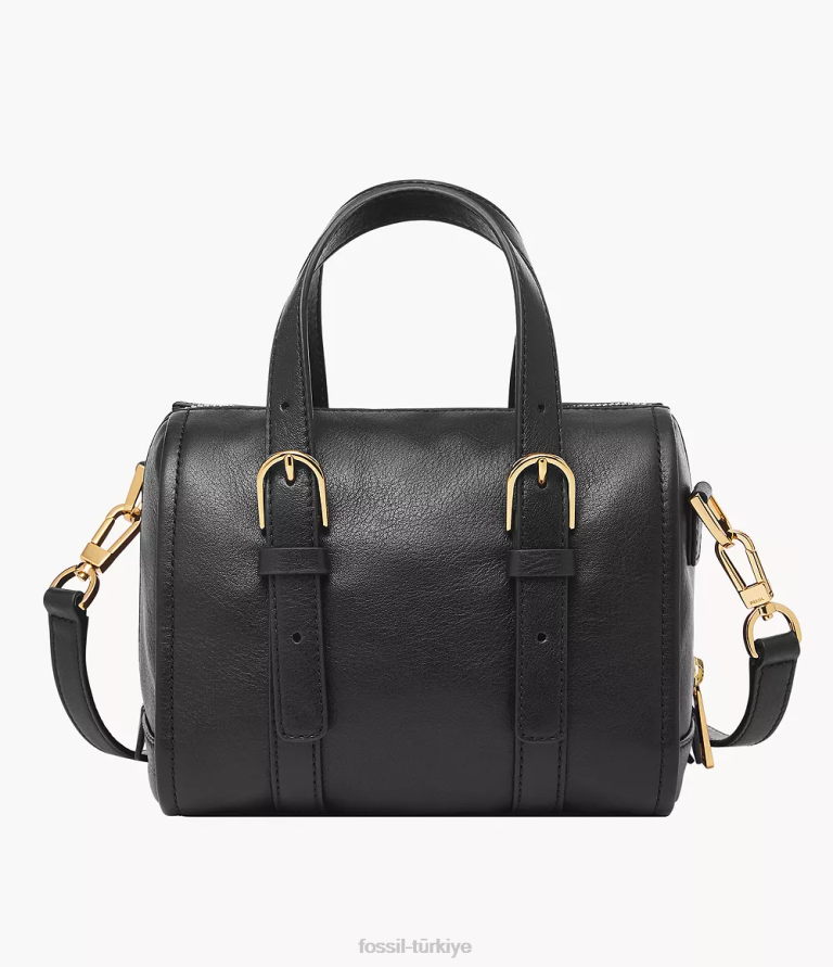 Fossil 6J04399 siyah carlie mini çanta çanta kadınlar