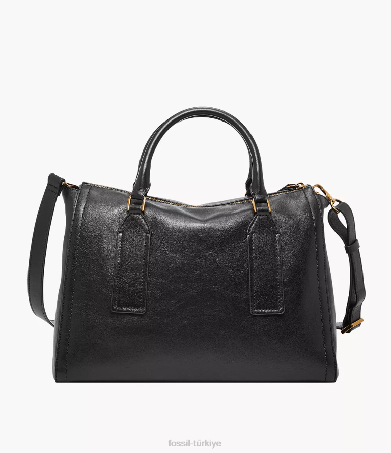 Fossil 6J04400 siyah parker çantası çanta kadınlar