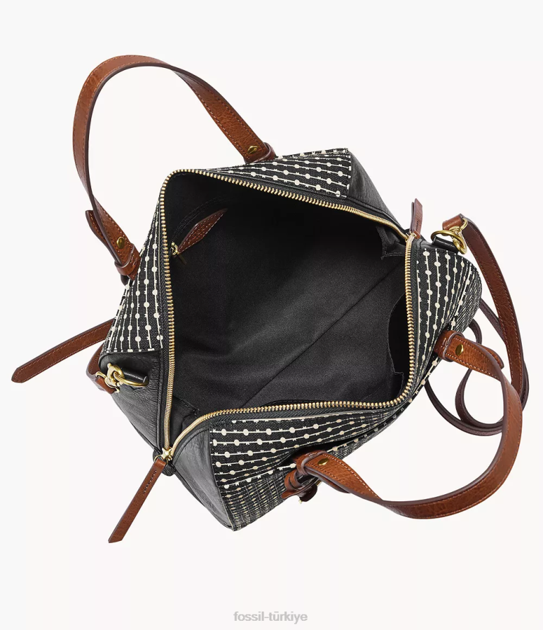 Fossil 6J04424 siyah rachel çantası çanta kadınlar