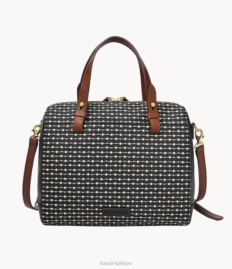 Fossil 6J04424 siyah rachel çantası çanta kadınlar