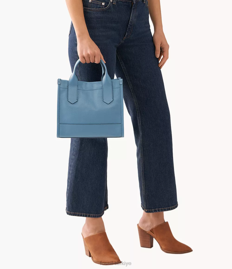 Fossil 6J04472 mavi Kyler çantası çanta kadınlar