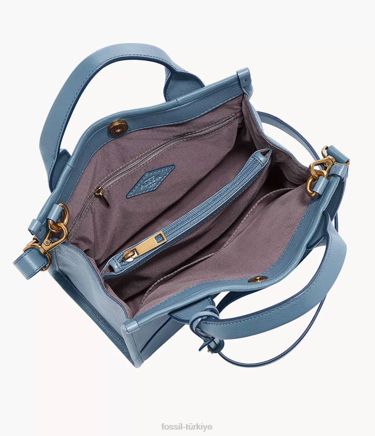 Fossil 6J04472 mavi Kyler çantası çanta kadınlar
