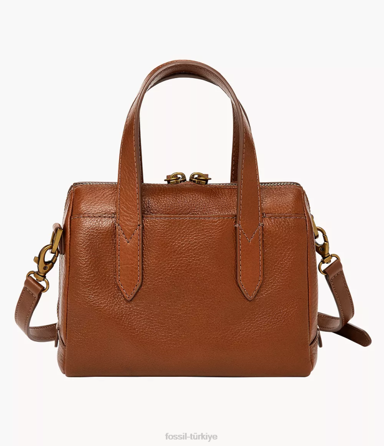 Fossil 6J04482 kahverengi sydney mini çanta çanta kadınlar