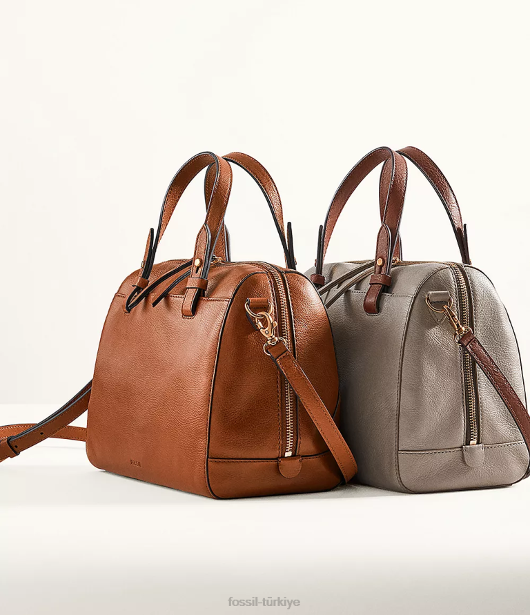 Fossil 6J04501 gri rachel çantası çanta kadınlar