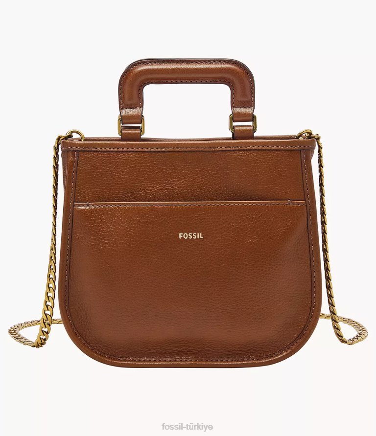 Fossil 6J04550 kahverengi çanta çanta kadınlar