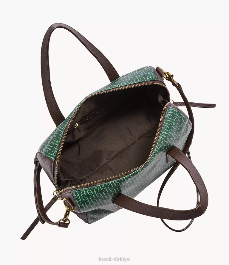 Fossil 6J04567 yeşil Sidney çantası çanta kadınlar